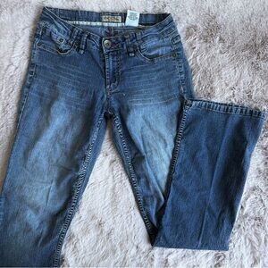 Vintage Paris Blues Bootcut Low/Mid Rise Medium Wash Denim Jeans